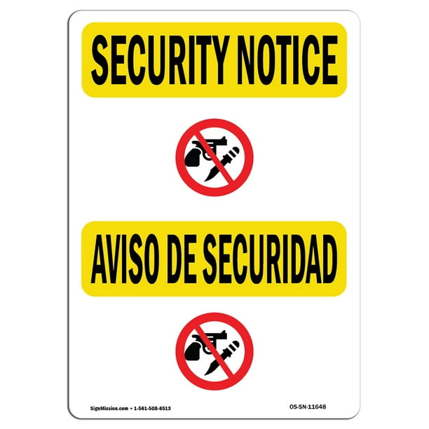  Made in The USA Construction Site Rigid Plastic Sign Protect Your Business Warehouse & Shop Area OSHA Security Notice Sign This Door is Alarmed 
